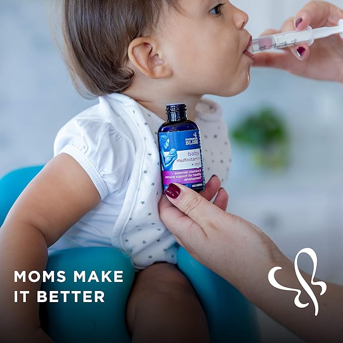 Mommy's Bliss Baby Multivitamin + Iron, 2 Months+, 30 ml,
