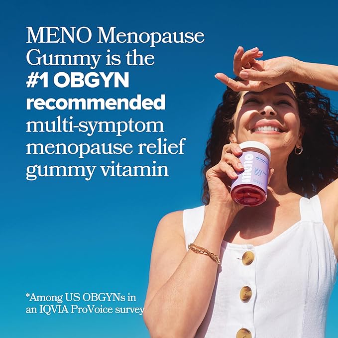 MENO Gummies for Menopause, 30 Servings 1) - KSM-66 -