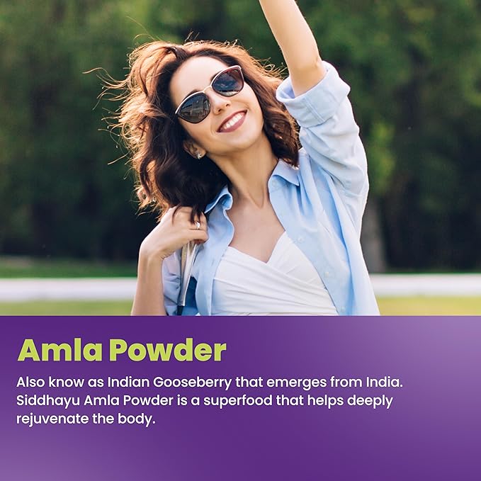 Organic Amla Powder for Hair Growth 12 oz
