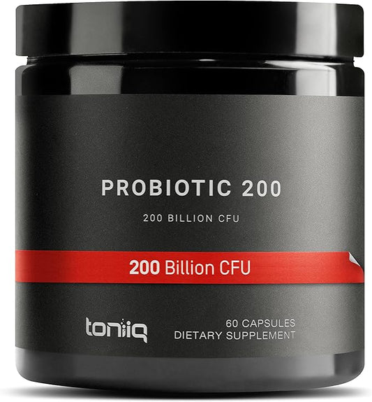 Toniiq 200 Billion CFU Probiotic Supplement 30 Verified