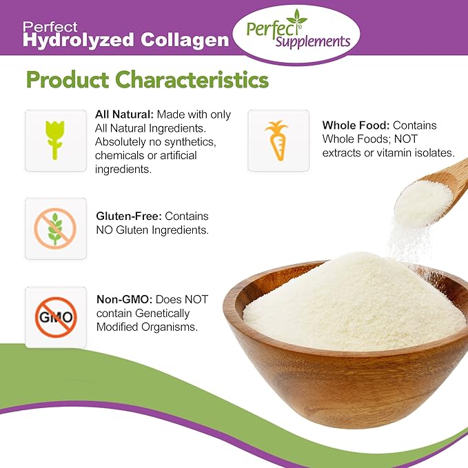 Perfect Supplements – Perfect Hydrolyzed Collagen 660g – 3 Pack