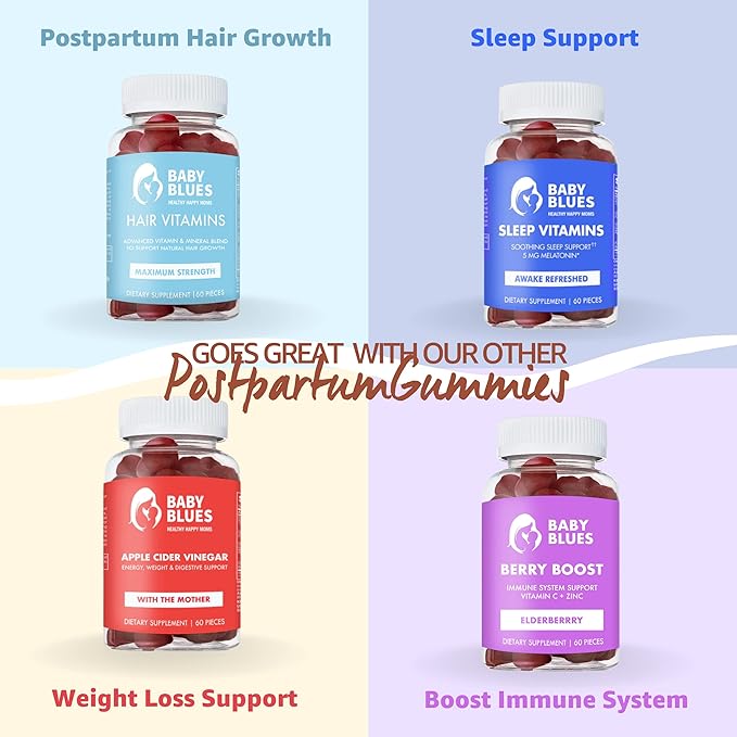 Baby Blues: Superfood Skin Glow Gummies 14 Collagen