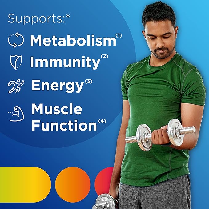 Centrum Multivitamin for Men, Multivitamin/Multimineral Supplement D3, B 200 Count