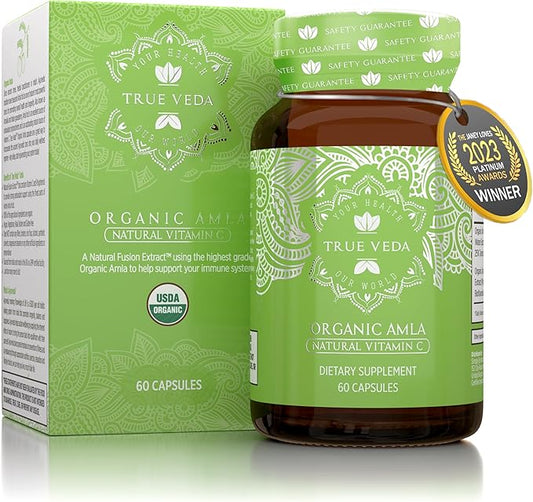 Organic Amla Capsules – Vitamin C 60 Amala