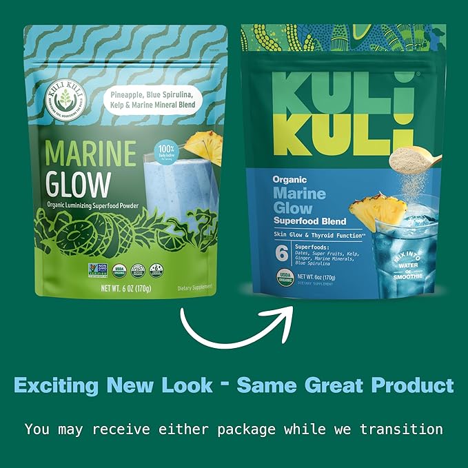 KULI KULI Organic Marine Glow Superfood Blend, 6 OZ