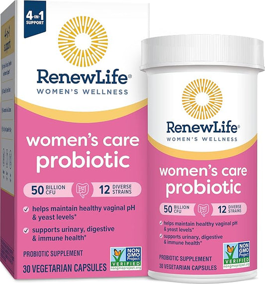 Renew Life Women's Probiotic Capsules, 50 Health(2), L. 30 Count