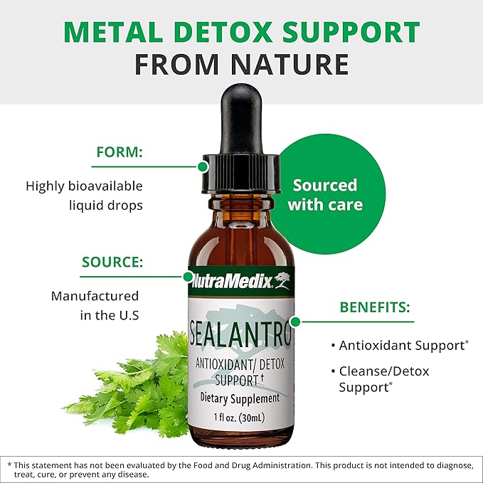 NutraMedix Sealantro - Body Detox Drops (1oz)