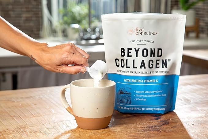 Live Conscious Beyond Collagen Multi Collagen 41 Servings