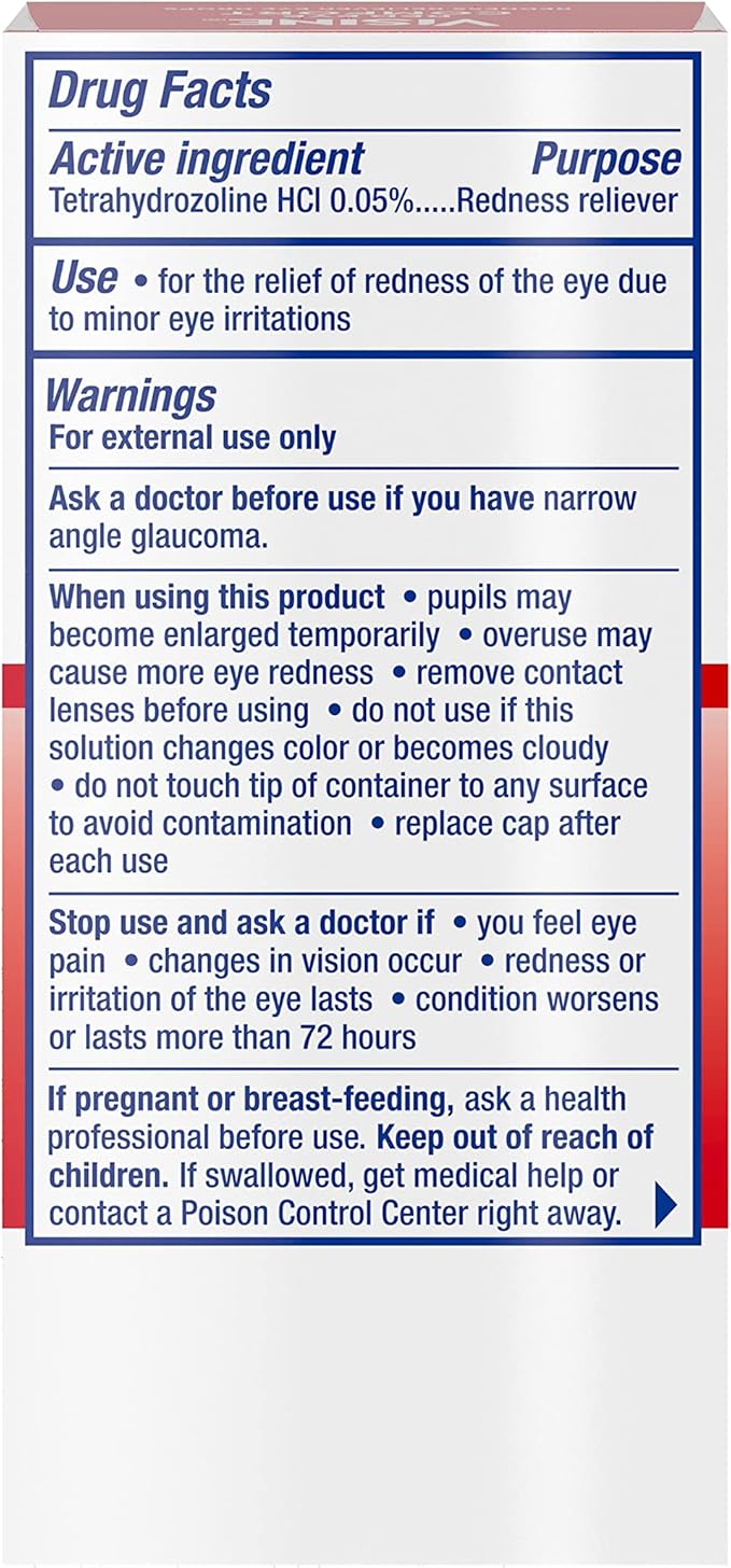 Visine Red Eye Comfort Redness Relief 0.5 fl.