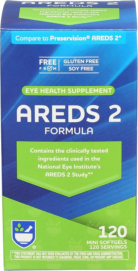 Rite Aid AREDS 2 Softgels 120 count,