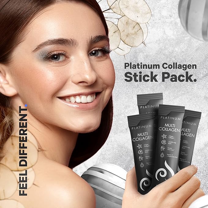 Codeage Multi Collagen and Biotin 10,000 B6 & D3, Keratin, 18 Amino 5 Types 30 Powder