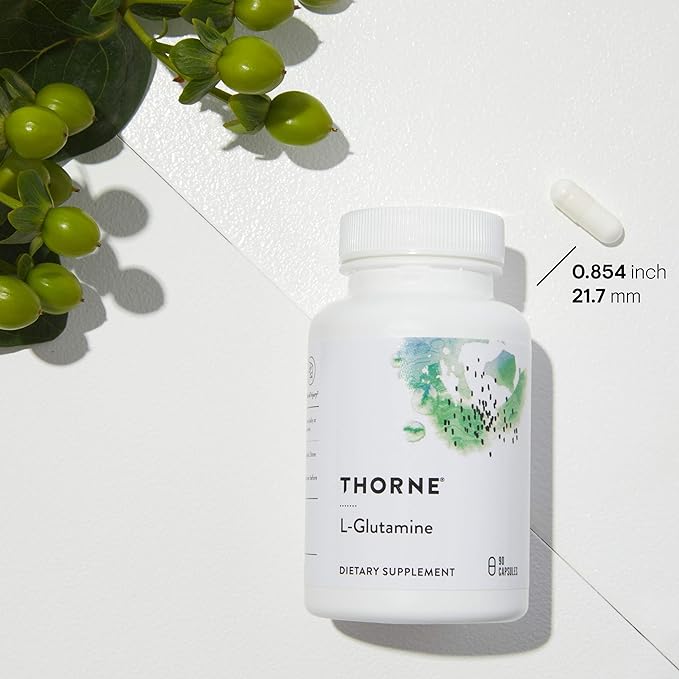 Thorne L-Glutamine - Amino Acid Supplement 90 Capsules