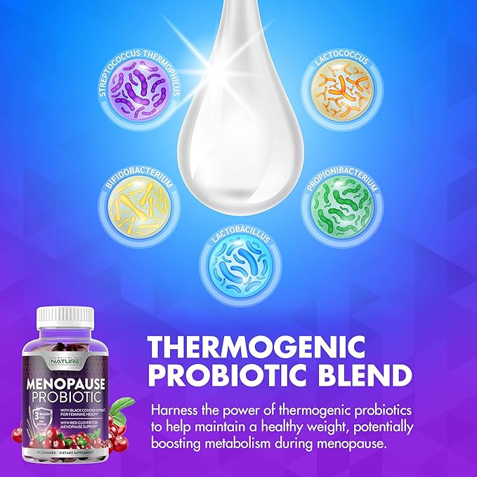Menopause Supplements for Women 60 Gummies