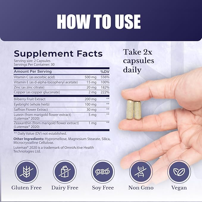 Vision Nutri Complex 60 Capsules