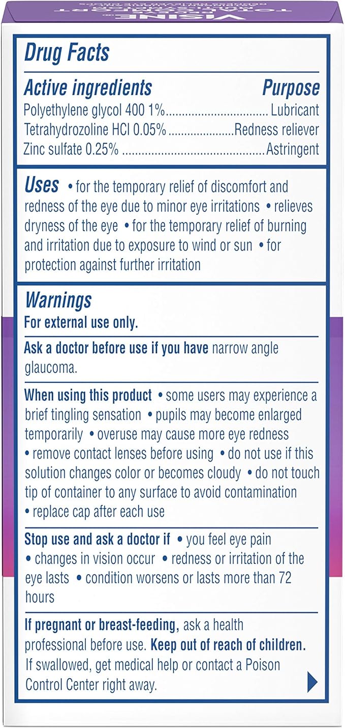 Visine Multi-Symptom Eye Drops 0.5 fl.