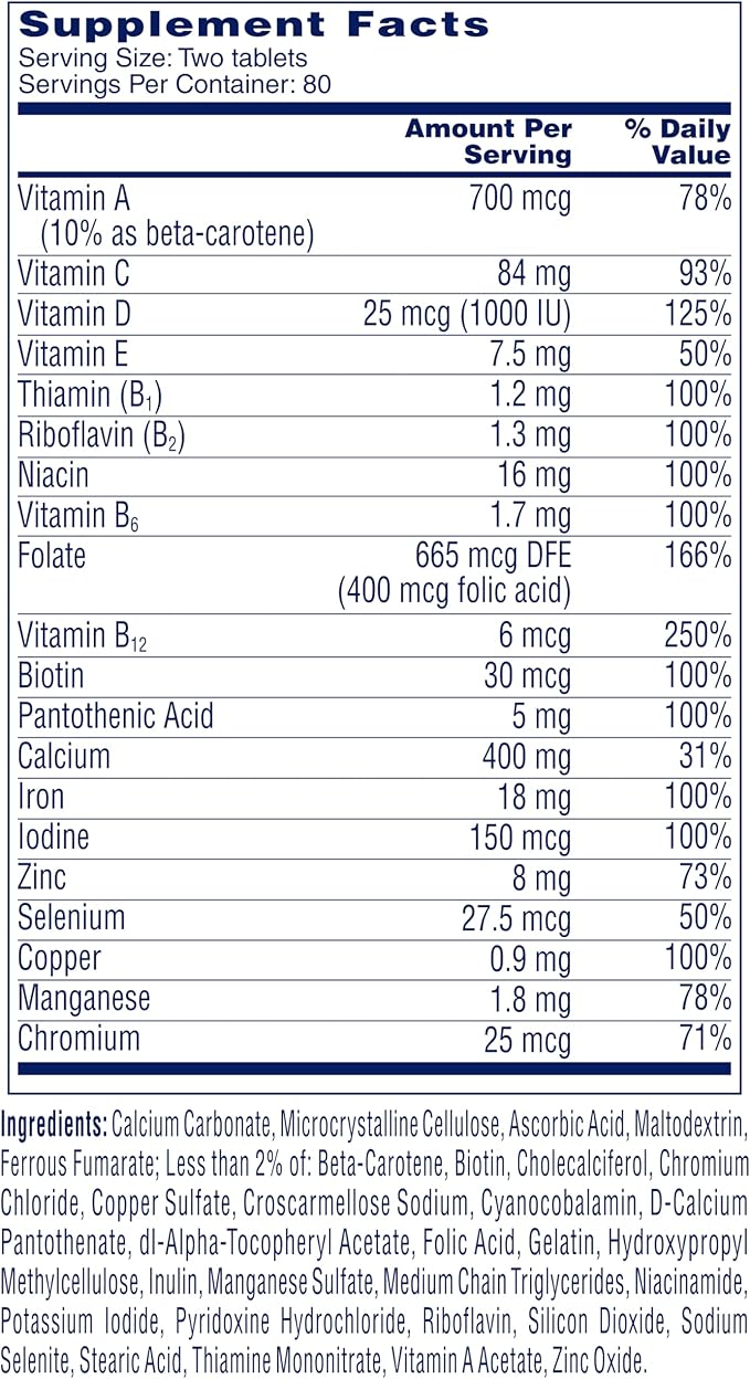 One A Day Women’s Petites Multivitamin,Supplement 160 count