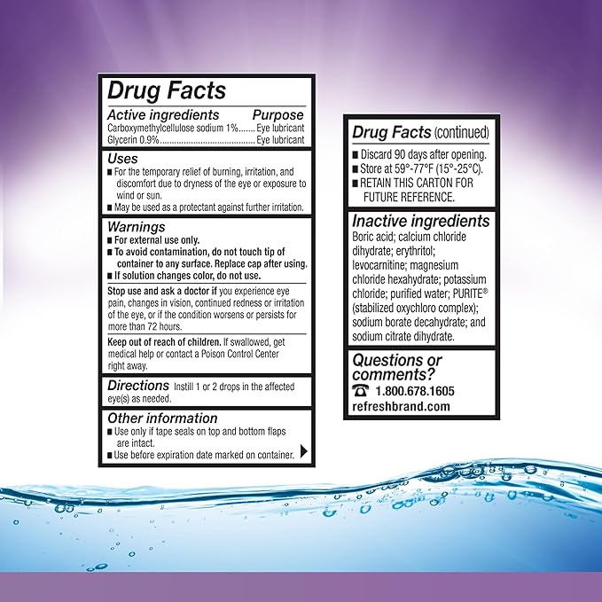 Refresh Optive GEL DROPS Lubricant Eye 0.33 fl (10 mL)