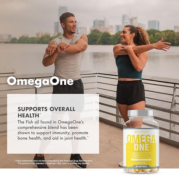 OmegaOne Omega-3 Fish Oil Supplement by (90 500mg 500mg Fish