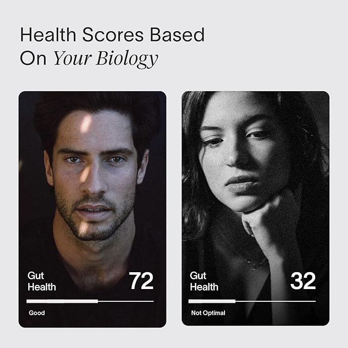Viome at-Home Gut Microbiome Test | Get Advanced Gut Microbiome Analysis Based on Your RNA + AI Technology with Precision Health Scores & Custom Nutrition Recommendations