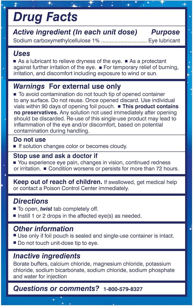 TheraTears Liquid Gel Nighttime Lubricating Eye 30 Count