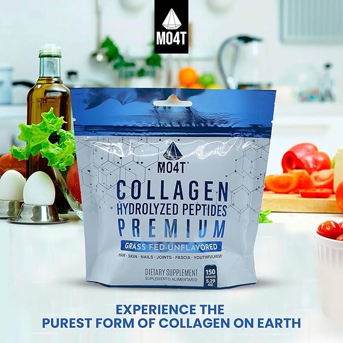 100% Pure Collagen Peptides Powder