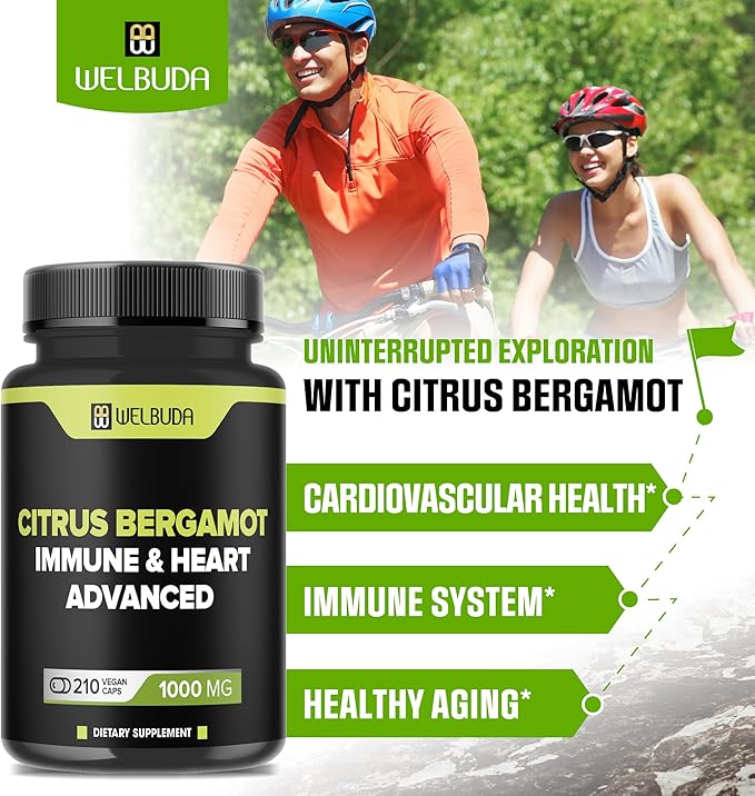 210 Capsules - Citrus Bergamot Extract 25:1 with