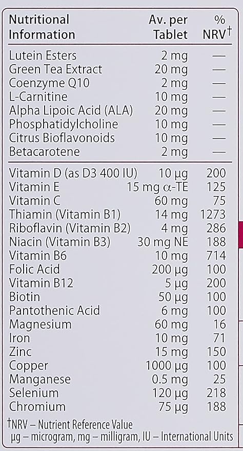 Wellwoman Vitabiotics 50+ 30 Tablets