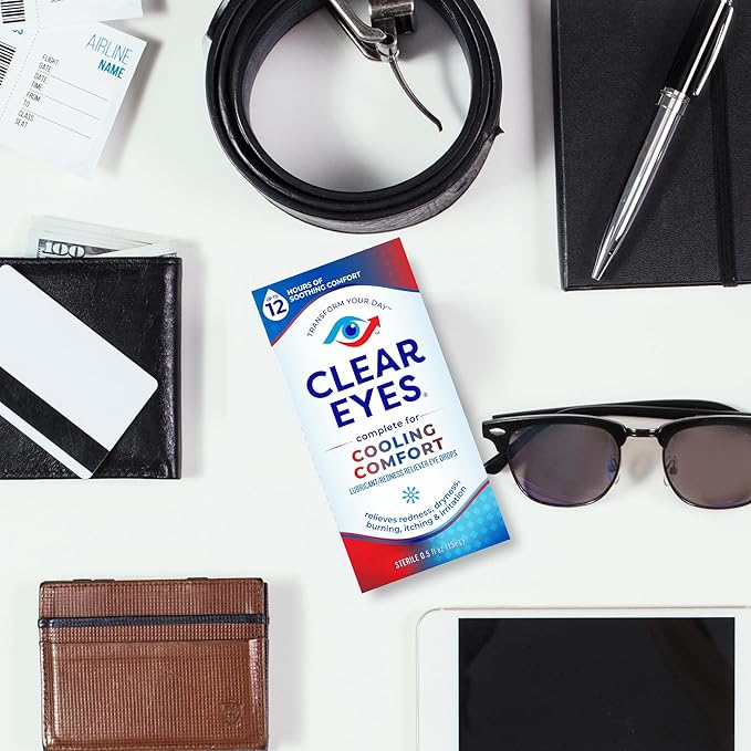 Clear Eyes Cooling Comfort Relief Eye 0.5 Fl