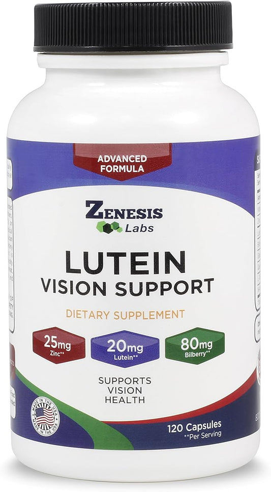Lutein Vision Support 120 Capsules 60 Day