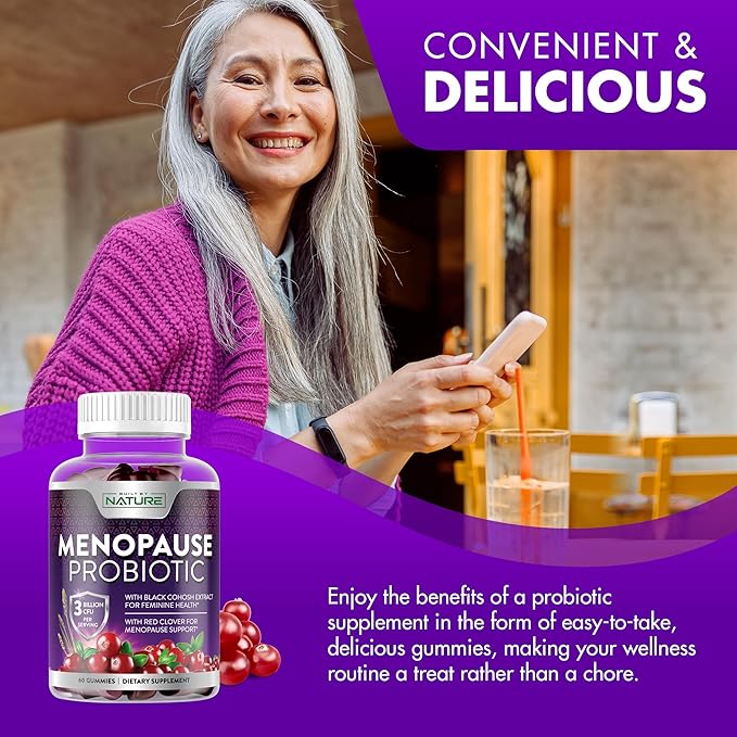 Menopause Supplements for Women 60 Gummies