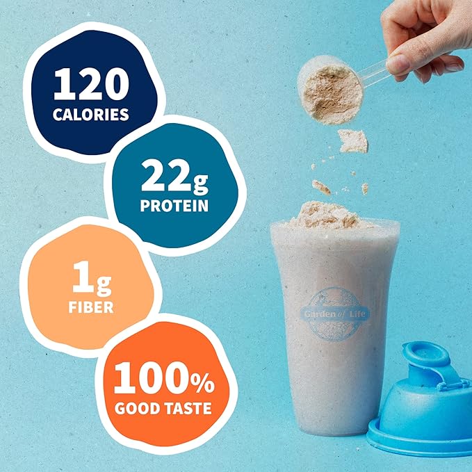 Organic Vegan Unflavored Protein Powder 22g Complete 1.2 LB