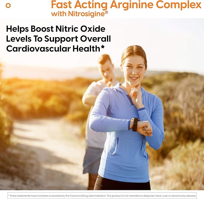 Doctor's Best Fast Acting Arginine Complex 750mg, White (DRB-00406), Tablet, 60 count