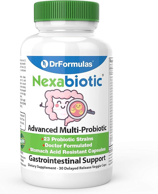 DrFormulas Nexabiotic 23 Multi Probiotic 17.25 Billion