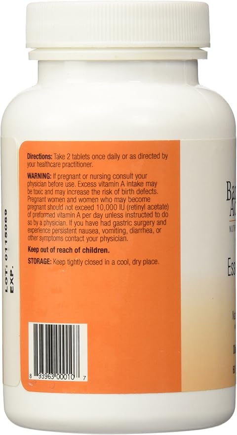 Bariatric Advantage Essential Multivitamin without Iron 200 DV 60 Tablets
