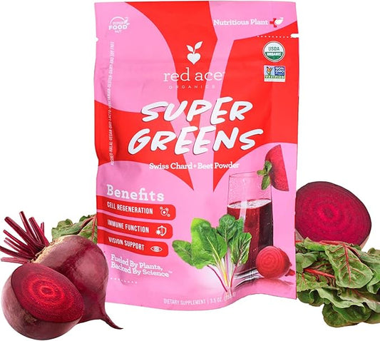 Swiss Chard & Beet Powder, Gluten 5.3oz