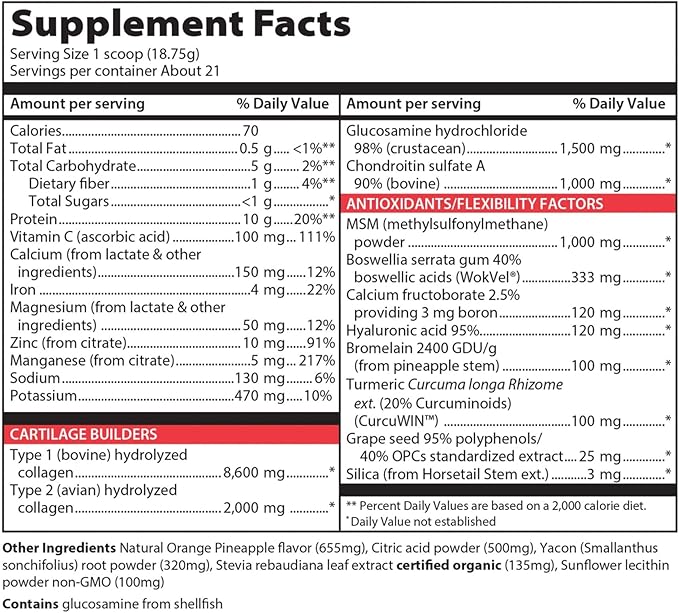 Vibrant Health, Joint Vibrance, Comprehensive Joint 21 Servings