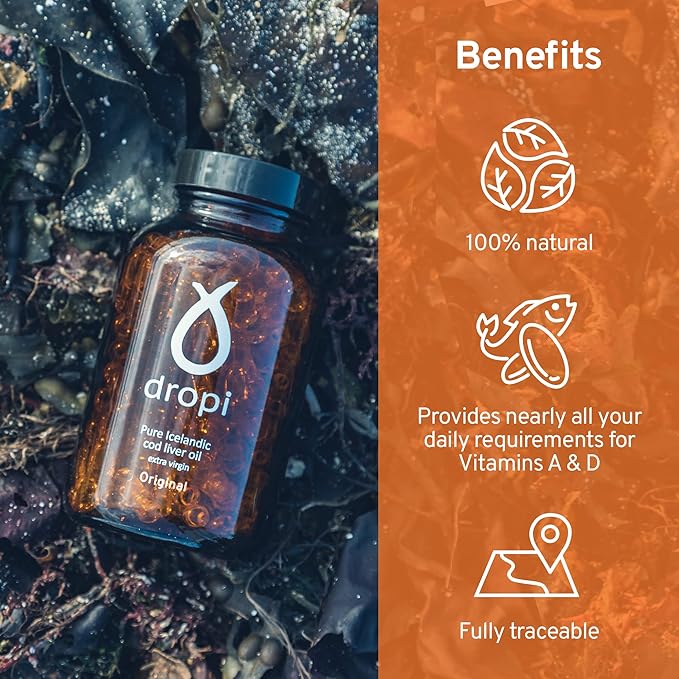 Dropi Omega 3 Fish Oil 500mg (180 Capsules) Omega-3s EPA,