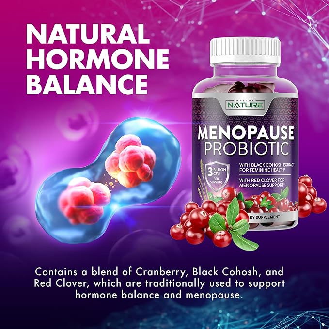 Menopause Supplements for Women 60 Gummies