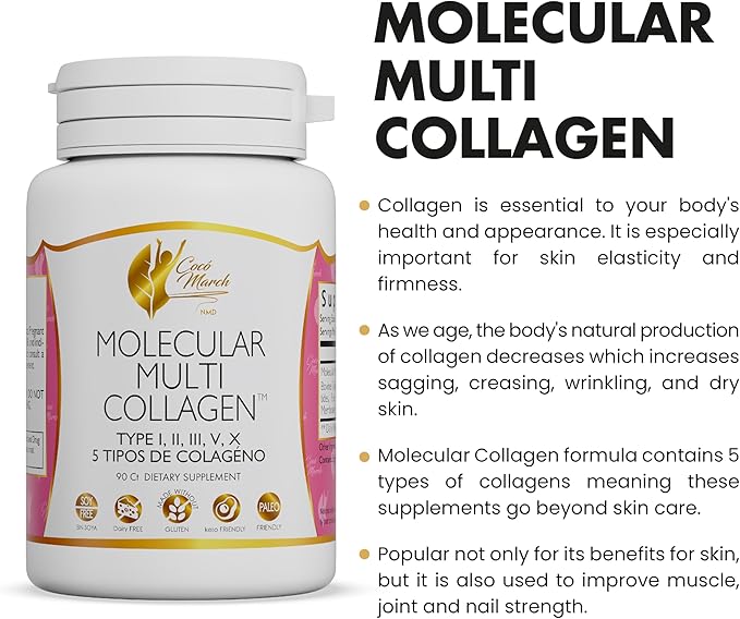 Coco March Molecular Multi-Collagen 90 Capsules