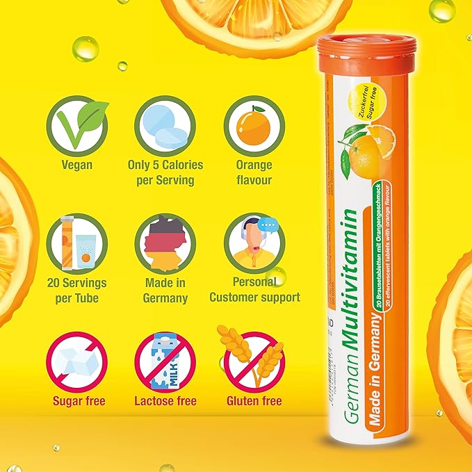 German Multvitamin 10 Vitamins 40 Vegan