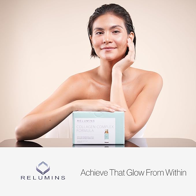 Relumins Advance Rejuvenating Collagen Beauty Drink CoQ10, EGCG, 50mL Drinks 3 Packs