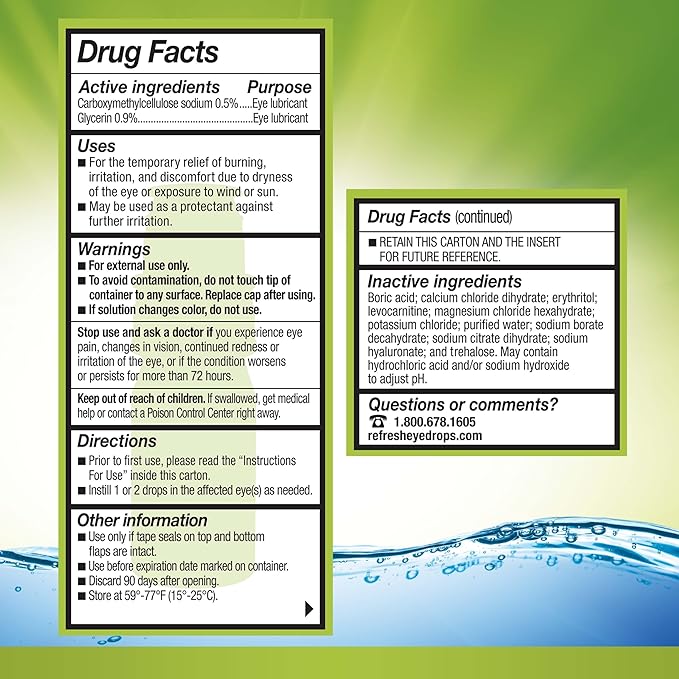 Refresh RELIEVA PF Xtra Preservative-Free Artificial 0.33 fl (10 mL)