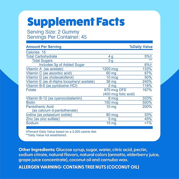 Multivitamin Gummy for Women by Feel B-6, B-12, B-12, C,