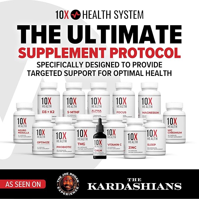 10X Health Probiotics (60 Caps)