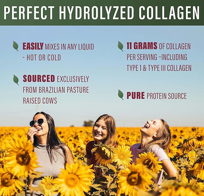 Perfect Supplements – Unflavored Hydrolyzed Collagen 660 Grams