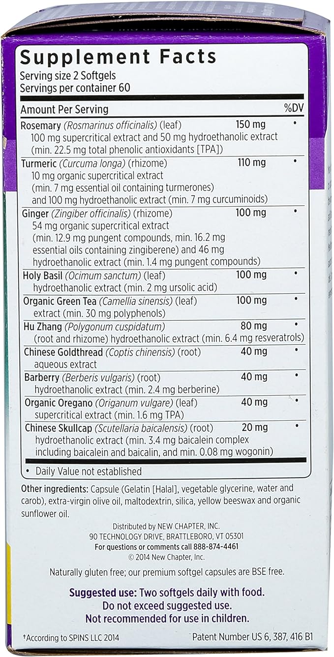 New Chapter Zyflamend Whole Body 120 ct