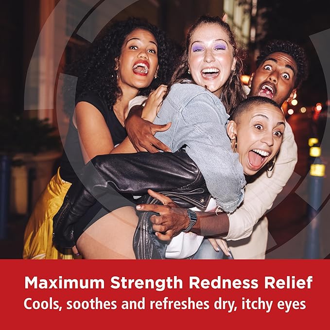 Rohto Maximum Strength Eye Drops, Redness 1