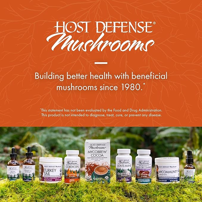 Host Defense Cordyceps Capsules - Immune & Energy Support Supplement - Kidney Health Supplement with Cordyceps - Fitness Support Supplement to Aid Oxygen Uptake - 60 Capsules (30 Servings)*
