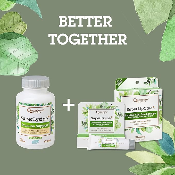 Quantum Health Super Lysine+ / Advanced (90 Tablets)