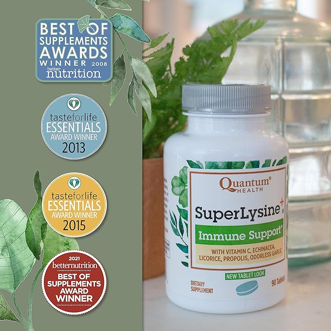 Quantum Health Super Lysine+ / Advanced (90 Tablets)